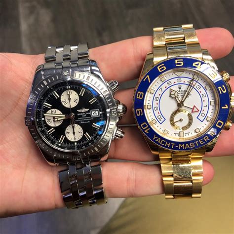 breitling vs rolex.